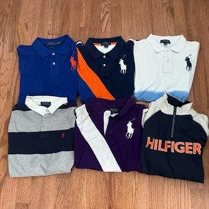 Ralph Lauren Polo Shirts & Tommy Hilfiger Shirts